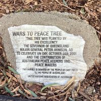 Wars To Peace Tree Plaque