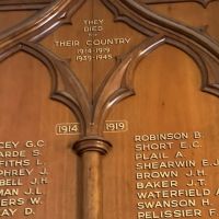 WWI and WWII Honour Board