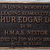 Arthur Davis. HMAS Nestor