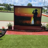 Magnificent water feature