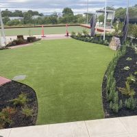 Artificial Lawn just been laid. 