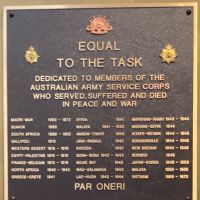 Army Service Corps.