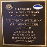 8th Division Army Service Corps