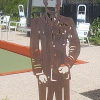 Airman statue