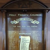Holy Trinity Anglican Church Roll of Honour, Bacchus Marsh