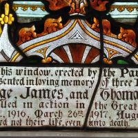 Christ Church Little River Lodge Bros Memorial Window