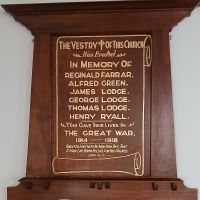 Christ Church Little River Vestry Roll of Honor