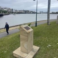 Memorial vista down river