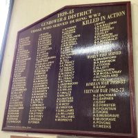 Gunbower District Honour Roll 