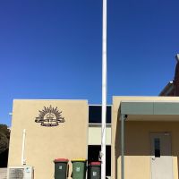 Memorial Hall Flagpole & Plaque