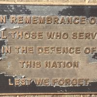 Lest We Forget