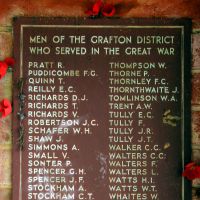 Grafton War Memorial Park Entrance Portico Roll of Honour