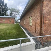 WWII jail building on site