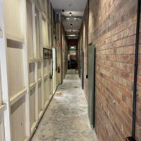 Inside Jail building