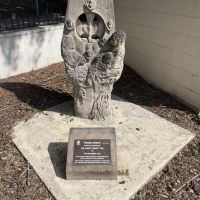 Sculpture and Peace Grove Plaque