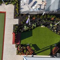 Overhead Drone View