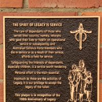 Grafton War Memorial Gardens "Spirit of Legacy" Commemorative Plaques