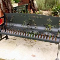Grafton War Memorial Gardens RSL Sub-Branch Commemorative Bench Seat