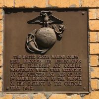 Balcombe Gates US Marine Corps Plaque