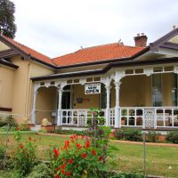Grafton Schaeffer House Museum where Many Military Honour Rolls and Local Miliary Heroes Artefacts are Housed
