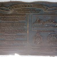 HMS/HMAS Kanimbla Commemorative Plaque on the Kingscliff Memorial Walkway