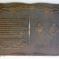 "Kingscliff RSL Women's Auxiliary" Commemorative Plaque on the Kingscliff Memorial Walkway