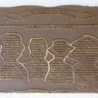 "Women in War" Commemorative Plaque on the Kingscliff Memorial Walkway