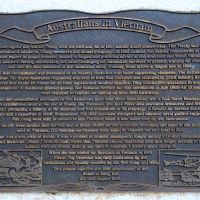 "Australians in Vietnam" Commemorative Plaque on the Kingscliff War Memorial Walkway