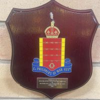 Plaque in the church