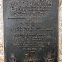 Currumbin Palm Beach RSL Cenotaph Commemorative Plaque