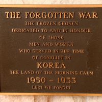 Currumbin Palm Beach RSL Cenotaph Korean War 1950 - 1953 Commemorative Plaque