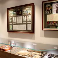 Currumbin Palm Beach Vietnam War Victoria Cross Recipients Honour Board and Vietnam War Artefacts Display Case