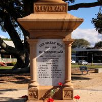 Cleveland Anzac Memorial Park's Cenotaph 1914 - 1919 and 1939 - 1945 Rolls of Honour