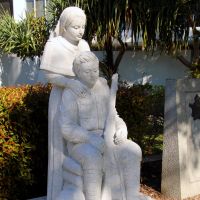 Cleveland Anzac Memorial Park's First World War Soldier and Nurse Sculpture (as at August 2025)