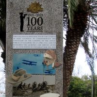 Nelson Bay Anzac Park 100 Years of Anzac Memorial Column