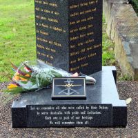 Nelson Bay Anzac Park National Service Memorial Column and Plinth