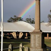 Raymond Terrace War Memorial Cenotaph Located in Anzac Park