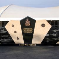 Raymond Terrace War Anzac Park "All Services" Commemorative Stone and Marble Wall