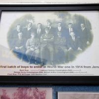 South West Rocks Museum Photo of First Batch of Jerseyville Boys to Enlist in 1914