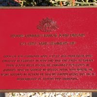 South West Rocks World War II Remembrance Walk, Gunner Dimond Commemorative Plaque