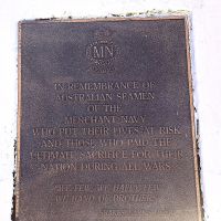 Dunwich War Memorial Nth Stradbroke Island No 9 - Merchant Navy