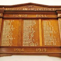 Ardrossan Roll of Honour