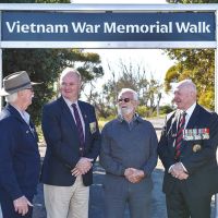 Vietnam War Memorial Walk, 