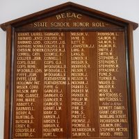 Beeac State School WW2 Honor Roll