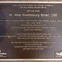 Dr. Vera Scantlebury Brown Memorial 