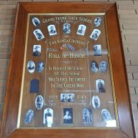 Grand Trunk State School Roll of Honor
