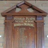 Pitfield Plains State School Roll of Honor