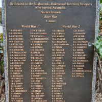 Illabarook & Rokewood Junction War Memorial