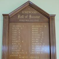 Rokewood WW2 Roll of Honour 