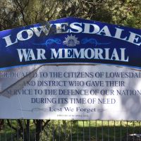 Lowesdale War Memorial